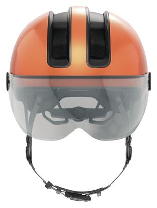 Abus Hud-Y Ace Goldfish Orange Helmet