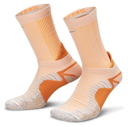 Unisex Nike Trail Running Crew Socken Orange