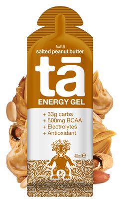 Tā Energy Gel Salted Peanut Butter Gels 40ml