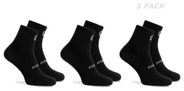 Chaussettes Velo Rogelli Core 3-pack Kids - Enfant - Noir