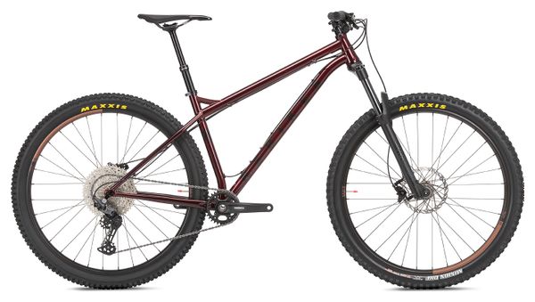 Semi-Rigid MTB NS Bikes Eccentric Cromo Shimano Deore M6100 12V 29'' Dark Red 2023