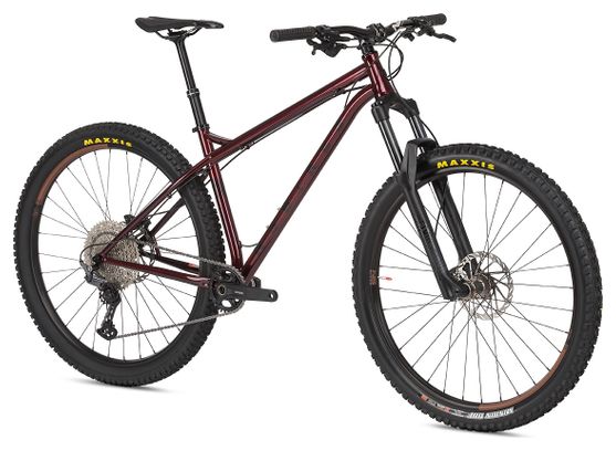 Bici semirigide MTB NS Eccentric Cromo Shimano Deore M6100 12V 29'' Rosso Scuro 2023