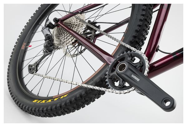 Semirrígidas MTB NS Bicicletas Excéntricas Cromo Shimano Deore M6100 12V 29'' Rojo Oscuro 2023