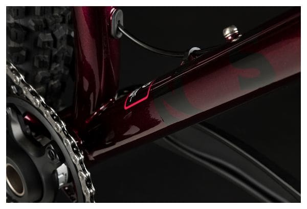 Semirrígidas MTB NS Bicicletas Excéntricas Cromo Shimano Deore M6100 12V 29'' Rojo Oscuro 2023