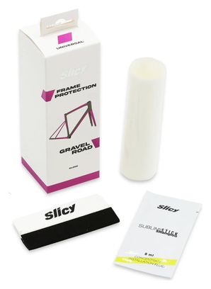 Slicy Universelles Rahmenschutz-Kit für Gravel Bikesund Straßenräder ,glänzend