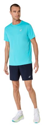 T-Shirt Running Asics Core Bleu Homme