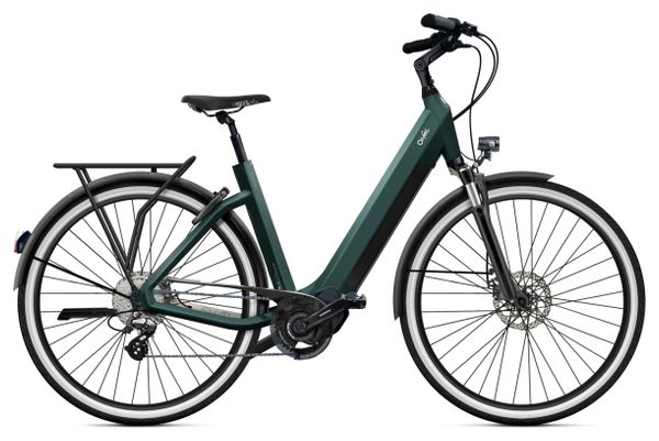 Electric City Bike O2 Feel iSwan City Up 5.1 Univ Shimano Altus 8V 432Wh 28'' Green