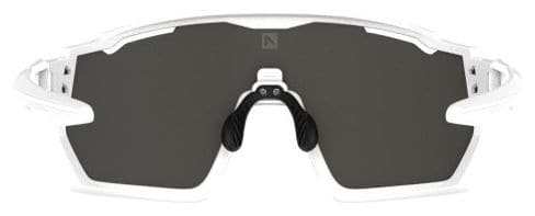 AZR Pro Race RX White/Purple Goggle Set + Clear Screen