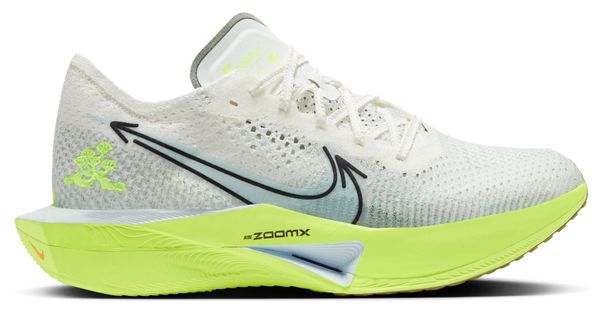 Nike ZoomX Vaporfly Next 3 Blanc Jaune Homme
