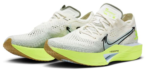 Nike ZoomX Vaporfly Next 3 Blanc Jaune Homme