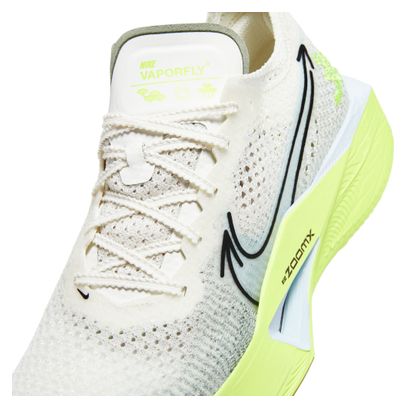 Nike ZoomX Vaporfly Next 3 Blanc Jaune Homme