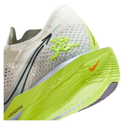 Nike ZoomX Vaporfly Next 3 Blanc Jaune Homme