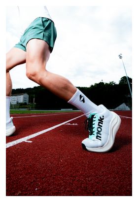 Chaussures de running Monk Zero Minted Ice Unisexe Blanc