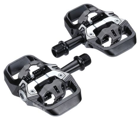 BBB TrailMount Automatic Pedals with Cages Matte Black