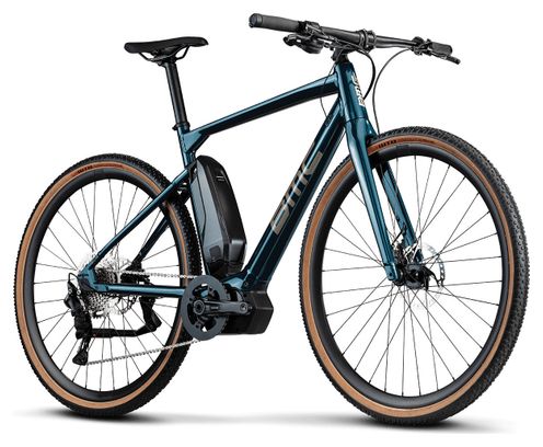 BMC Alpenchallenge AMP AL Cross One Elektrofahrrad Shimano Deore 10S 504 Wh 700 mm Tiefseeblau 2021