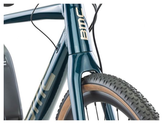 BMC Alpenchallenge AMP AL Cross One Elektrofahrrad Shimano Deore 10S 504 Wh 700 mm Tiefseeblau 2021