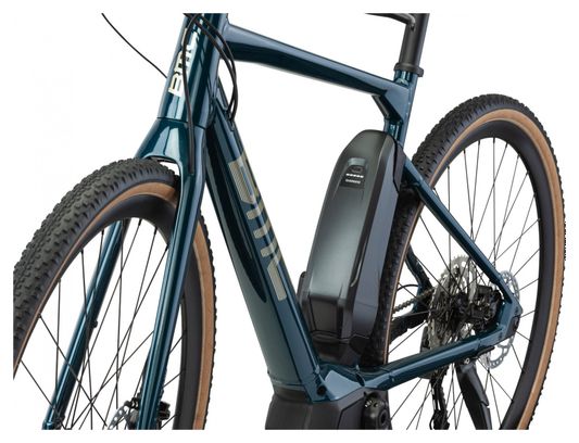 BMC Alpenchallenge AMP AL Cross One Bicicleta eléctrica de ciudad Shimano Deore 10S 504 Wh 700 mm Deep Sea Blue 2021