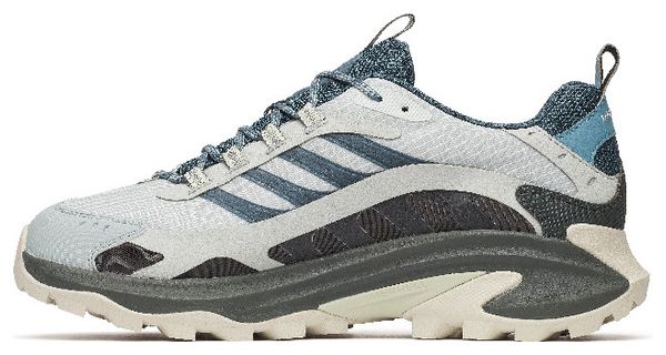 Chaussures de Randonnée Merrell Moab Speed 2 Gore-Tex Gris/Bleu