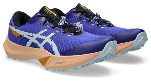 Chaussures Trail Asics Fuji Lite 6 Violet/Corail Homme