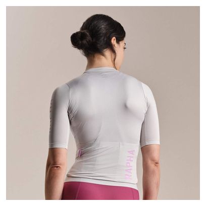 Rapha Pro Team Training III Kurzarm-Trikot für Damen, Silber/Quarz