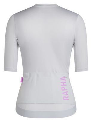 Rapha Pro Team Training III Kurzarm-Trikot für Damen, Silber/Quarz