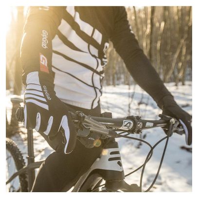 Guanti lunghi GRIPGRAB Raptor Black White