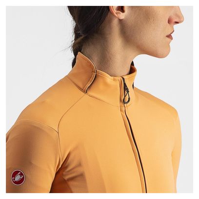 Maglia a maniche corte Castelli Perfetto Ros 2 Wind Orange Donna