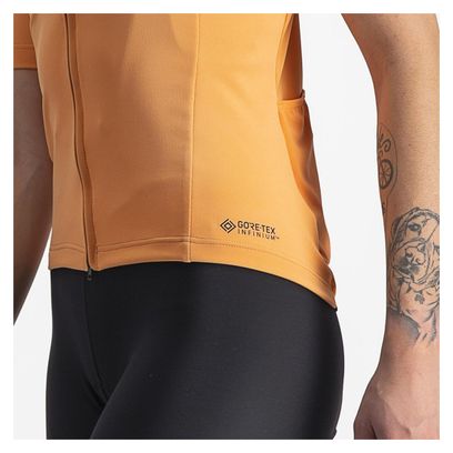 Maglia a maniche corte Castelli Perfetto Ros 2 Wind Orange Donna