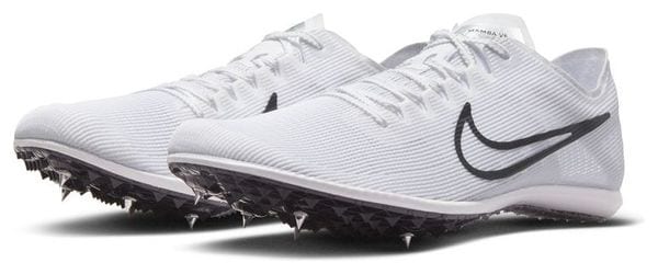 Nike Zoom Mamba 6 Track &amp; Field Schoenen Wit Zwart