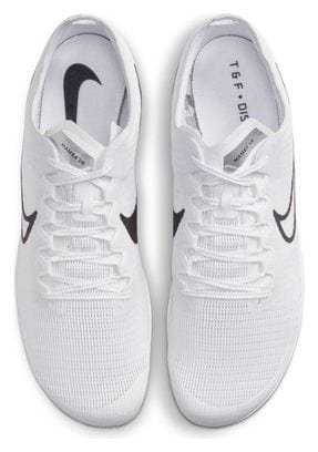Nike Zoom Mamba 6 Track &amp; Field Shoes White Black