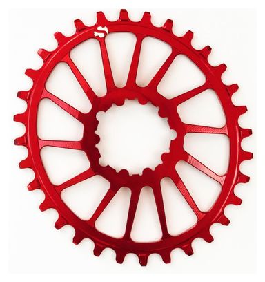 Plateau Oval Shift Up gris (SRAM)