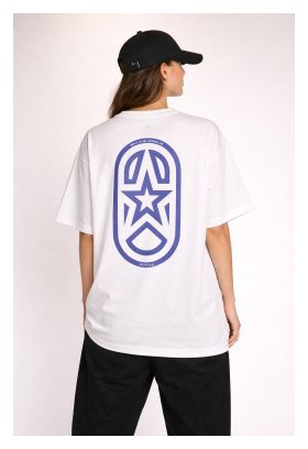 T-Shirt Nike Blocks League Blanc Femme