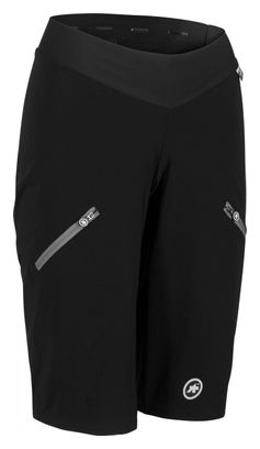 Pantaloncini Assos Trail Cargo Donna Serie Nero