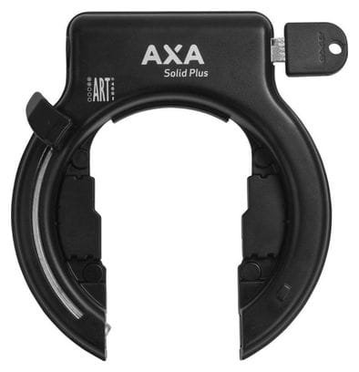 AXA Cadenas À Anneau Solid Plus Art2 - Noir (Sur Carte)