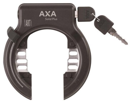 AXA Cadenas À Anneau Solid Plus Art2 - Noir (Sur Carte)