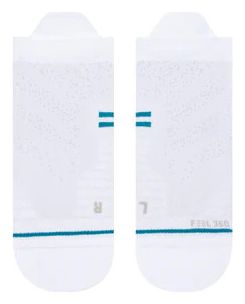 Stance Performance Athletic Tab Socks White