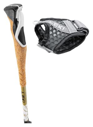 Bastones LEKI Cross Trail Ta Gold (100-135cm)