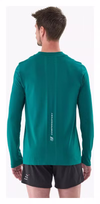 Compressport Performance T-shirt lange mouwen Donkergroen
