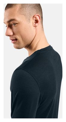 Odlo Merino 200 basislayer met lange mouwen, donkergrijs, heren