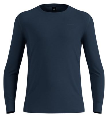 Odlo Merino 200 basislayer met lange mouwen, donkergrijs, heren