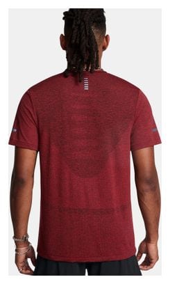 Under Armour Seamless Stride Red Heren Jersey met korte mouwen