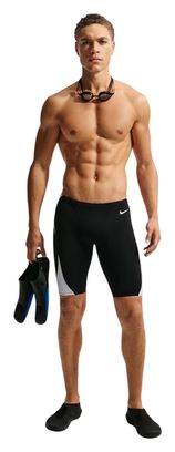 Costume da bagno Nike Swim HydraStrong Fly Nero/Bianco da uomo