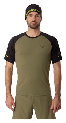 Dynafit Alpine Pro Trail T-Shirt, Khaki/Black, Men's