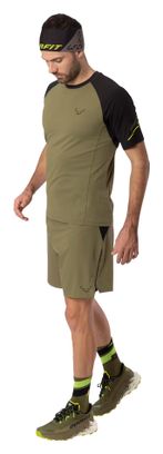 Dynafit Alpine Pro Trail T-Shirt, Khaki/Black, Men's