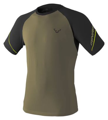 Dynafit Alpine Pro Trail T-Shirt, Khaki/Black, Men's