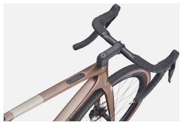Vélo de Gravel Cannondale SuperX 3 Sram Rival XPLR AXS 13V 700mm Bronze/Gris
