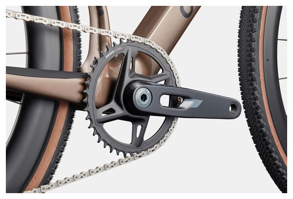 Vélo de Gravel Cannondale SuperX 3 Sram Rival XPLR AXS 13V 700mm Bronze/Gris