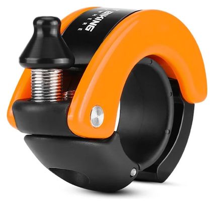 Sonnette de vélo en forme de dauphin  - Orange