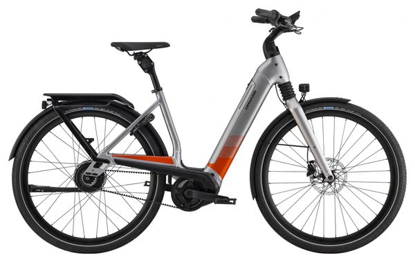 Cannondale Mavaro Neo 1 Enviolo Bicicleta urbana eléctrica continua 625 Wh 700 mm Gris Cinturón