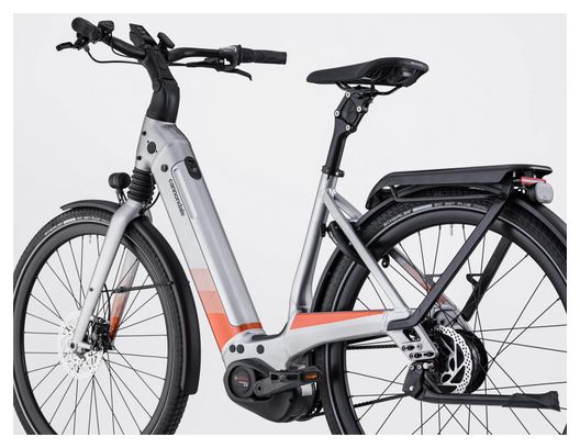 Cannondale Mavaro Neo 1 Enviolo Bicicleta urbana eléctrica continua 625 Wh 700 mm Gris Cinturón